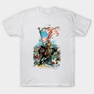 1902 Rough Rider Teddy Roosevelt T-Shirt